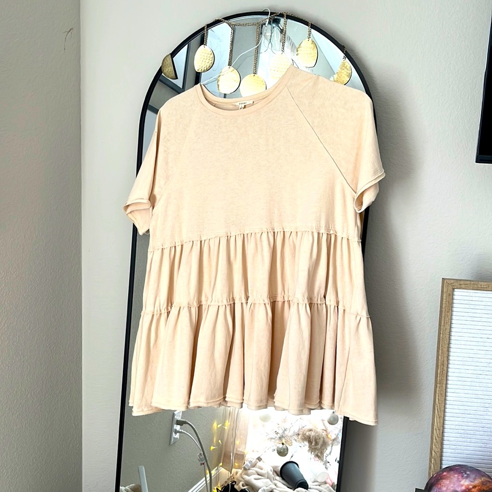 easel brand large t shirt dress